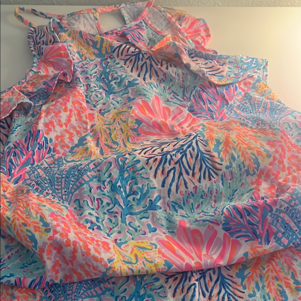Lily Pulitzer Colorful Sleeveless top like new size XS